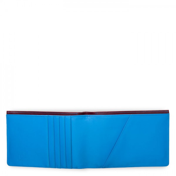 Mywalit Portafoglio da viaggio da uomo con tecnologia RFID Prugna-Celeste Vendita calda