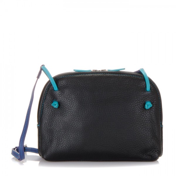 Mywalit Borsa con zip superiore Rio piccola Black Pace