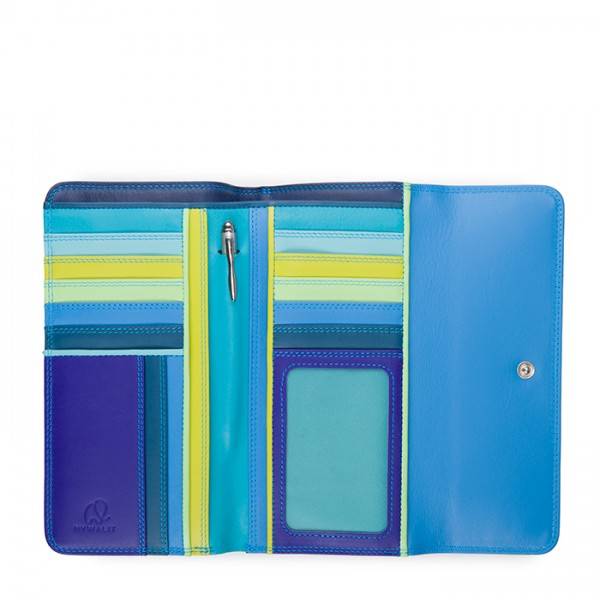 Mywalit Portafoglio a tre ante con zip Seascape Prezzo basso