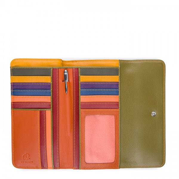 Mywalit Portafoglio a tre ante con zip Lucca Fino al 50% di sconto