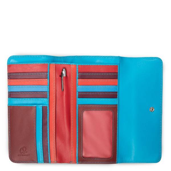 Mywalit Portafoglio a tre ante con zip Pompei Promozione