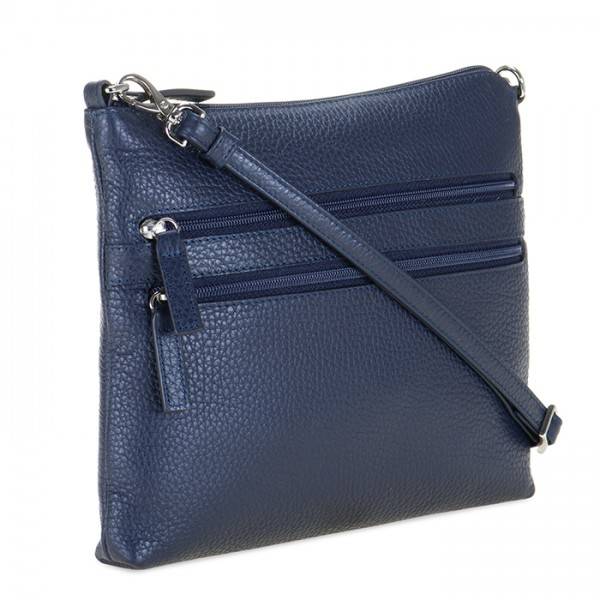 Mywalit Cremona Borsa a Tracolla Slim Blu Consegna Veloce