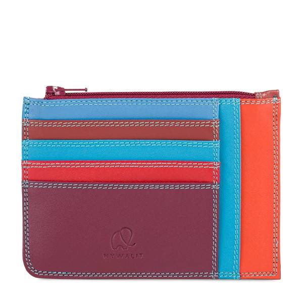 Mywalit Porta carte di credito slim con portamonete Pompei Presa
