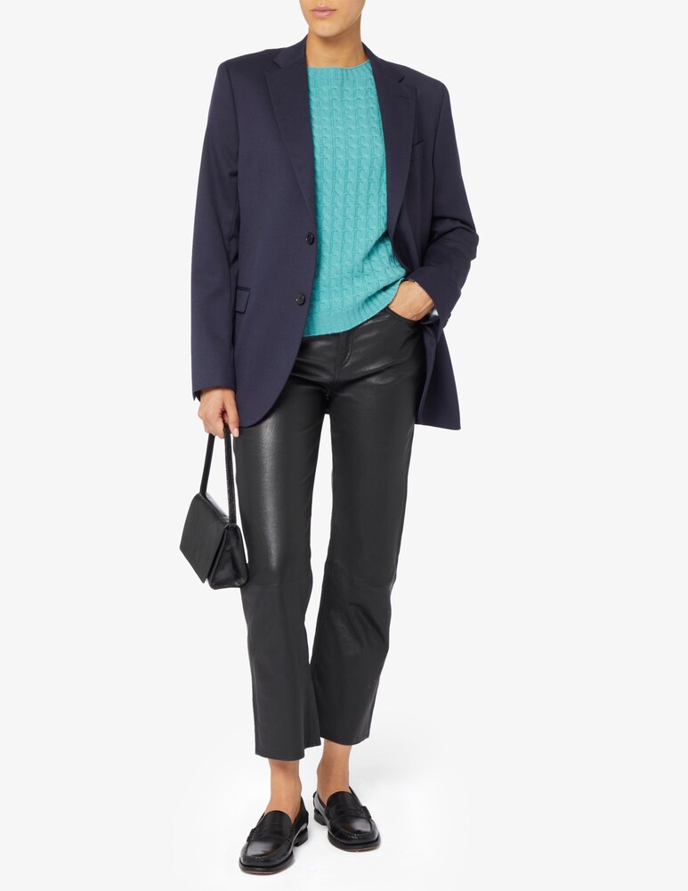 Elizabeth Ascot Maglione scollo a barca con treccia Moda