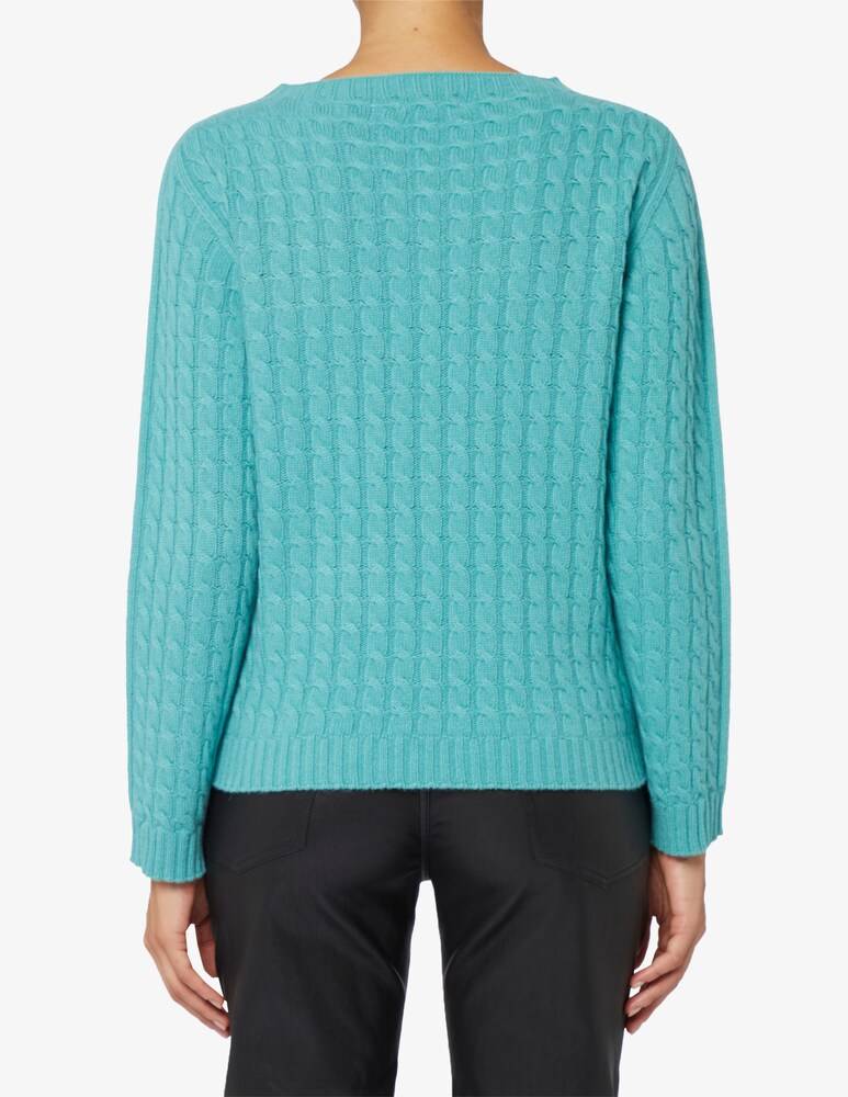 Elizabeth Ascot Maglione scollo a barca con treccia Moda
