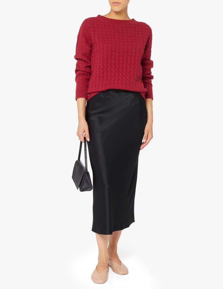 Elizabeth Ascot Maglione scollo a barca con treccia 2025
