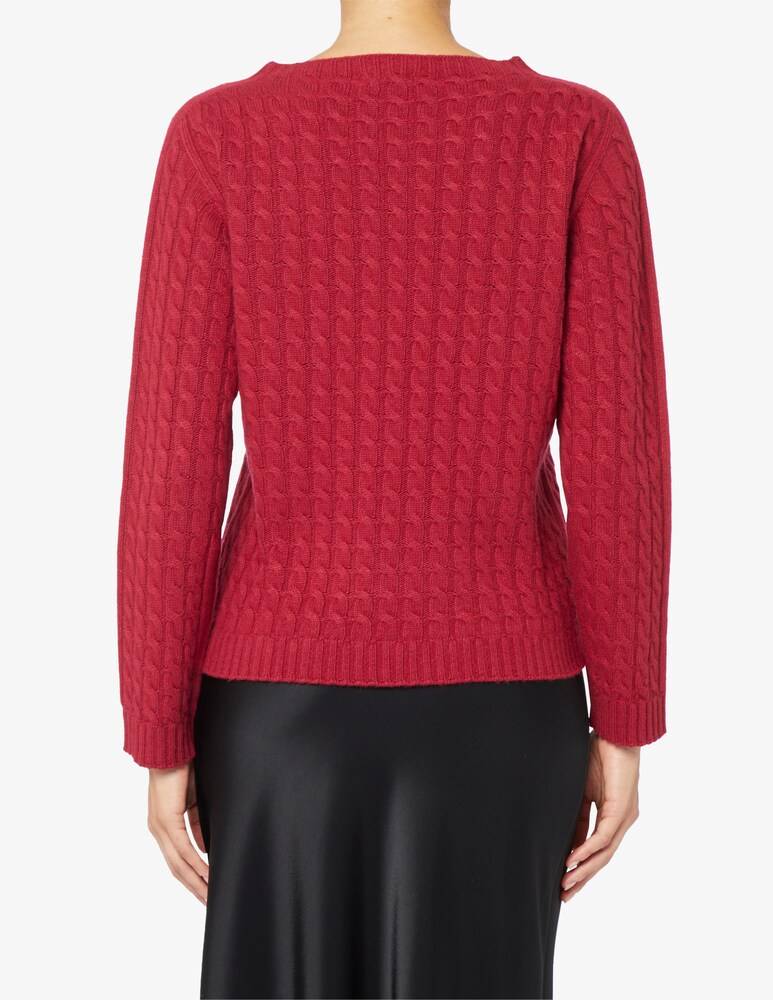 Elizabeth Ascot Maglione scollo a barca con treccia 2025