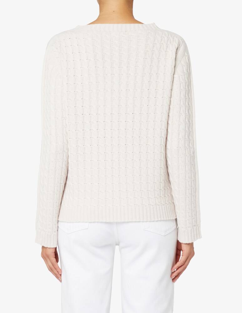 Elizabeth Ascot Maglione scollo a barca con treccia Italy