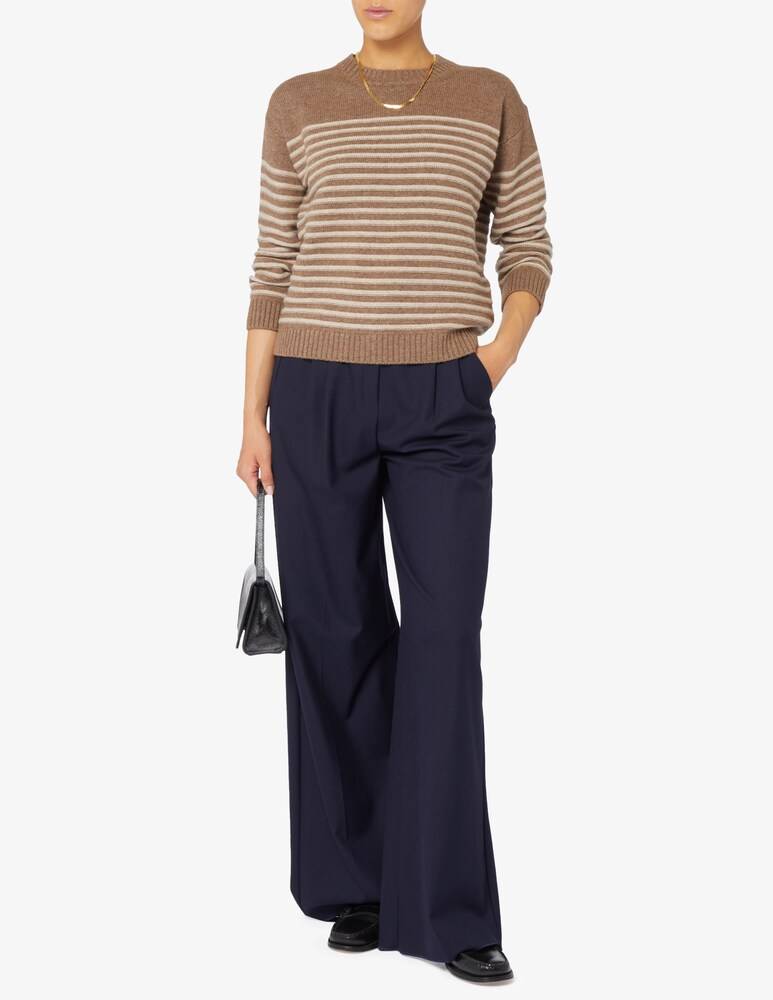 Rinascente Collection Maglione girocollo a riga boxy Fino Al -60%