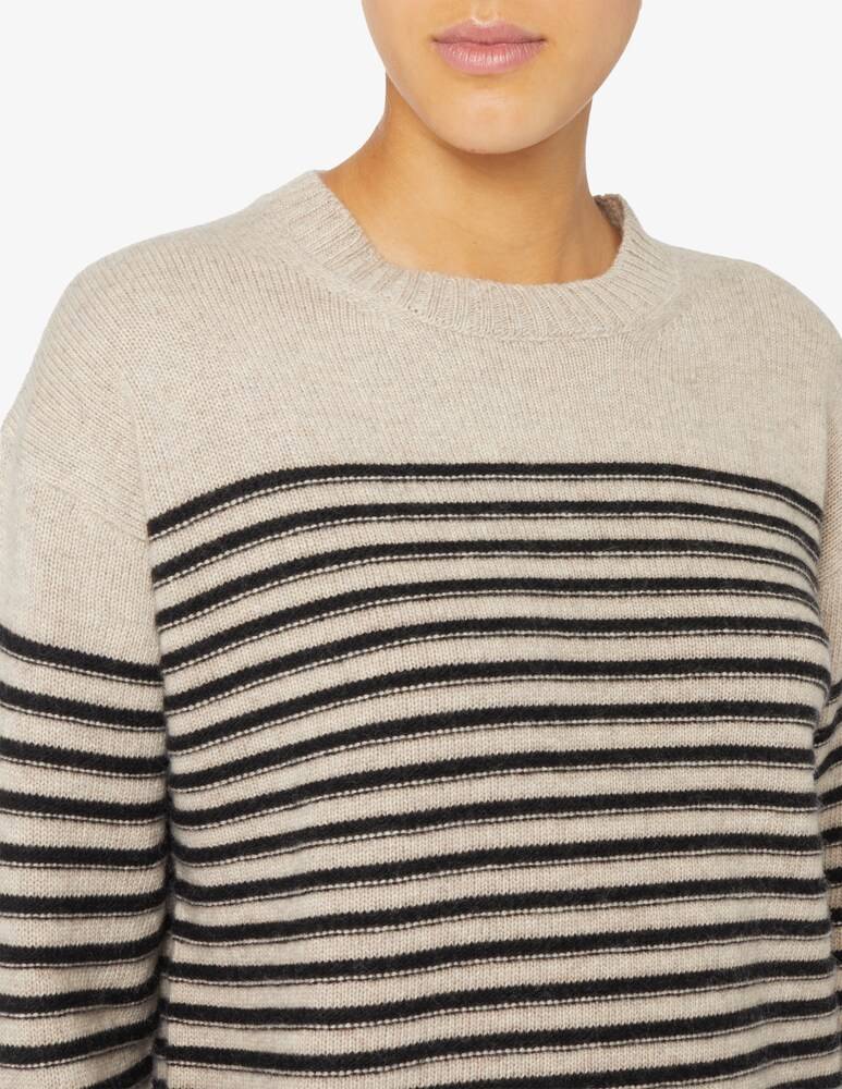 Rinascente Collection Maglione girocollo a riga boxy Shopping Online