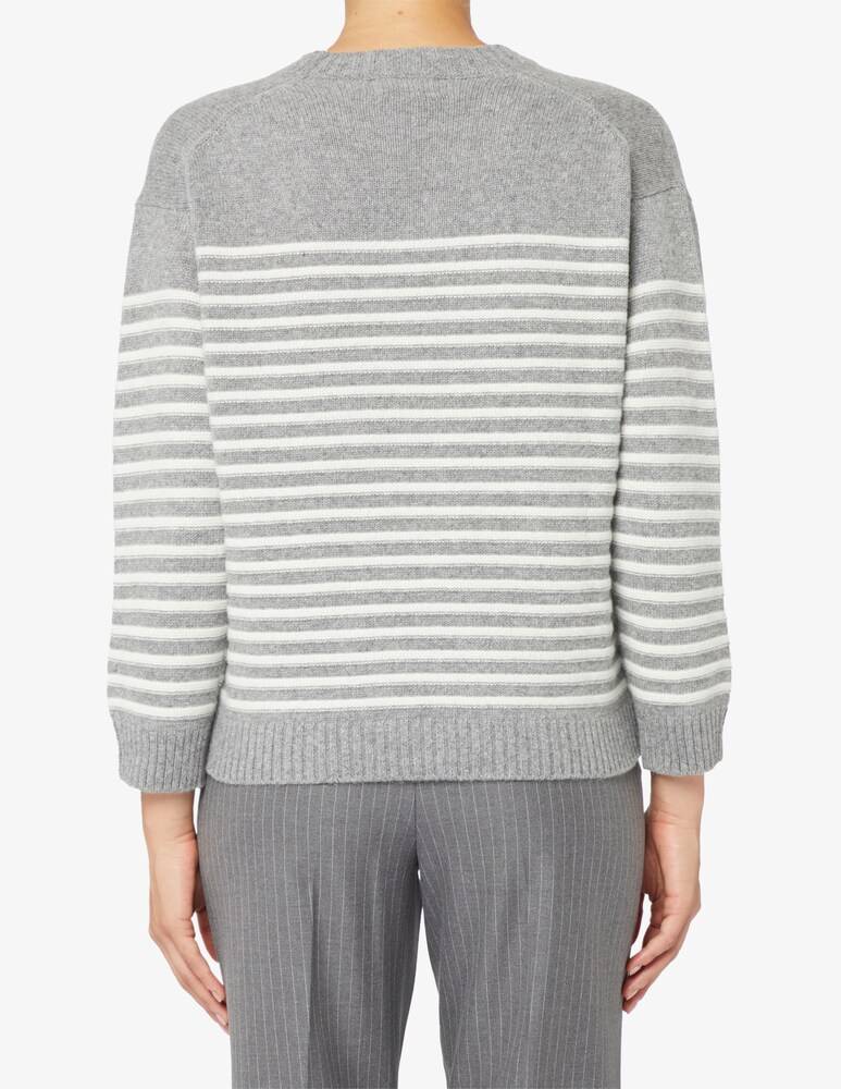 Rinascente Collection Maglione girocollo a riga boxy Affare Del Giorno