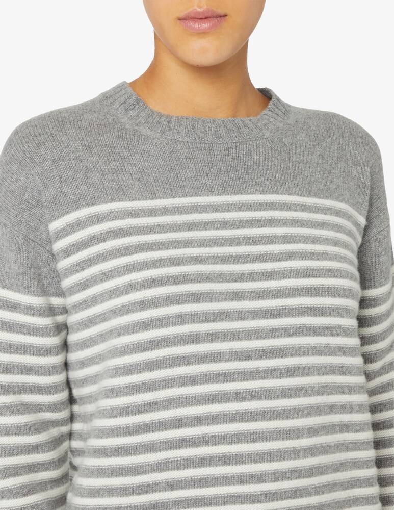 Rinascente Collection Maglione girocollo a riga boxy Affare Del Giorno