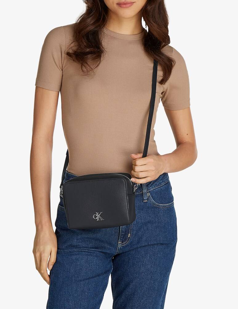 Calvin Klein Jeans Borsa camera minimal monogram Vendita Economica