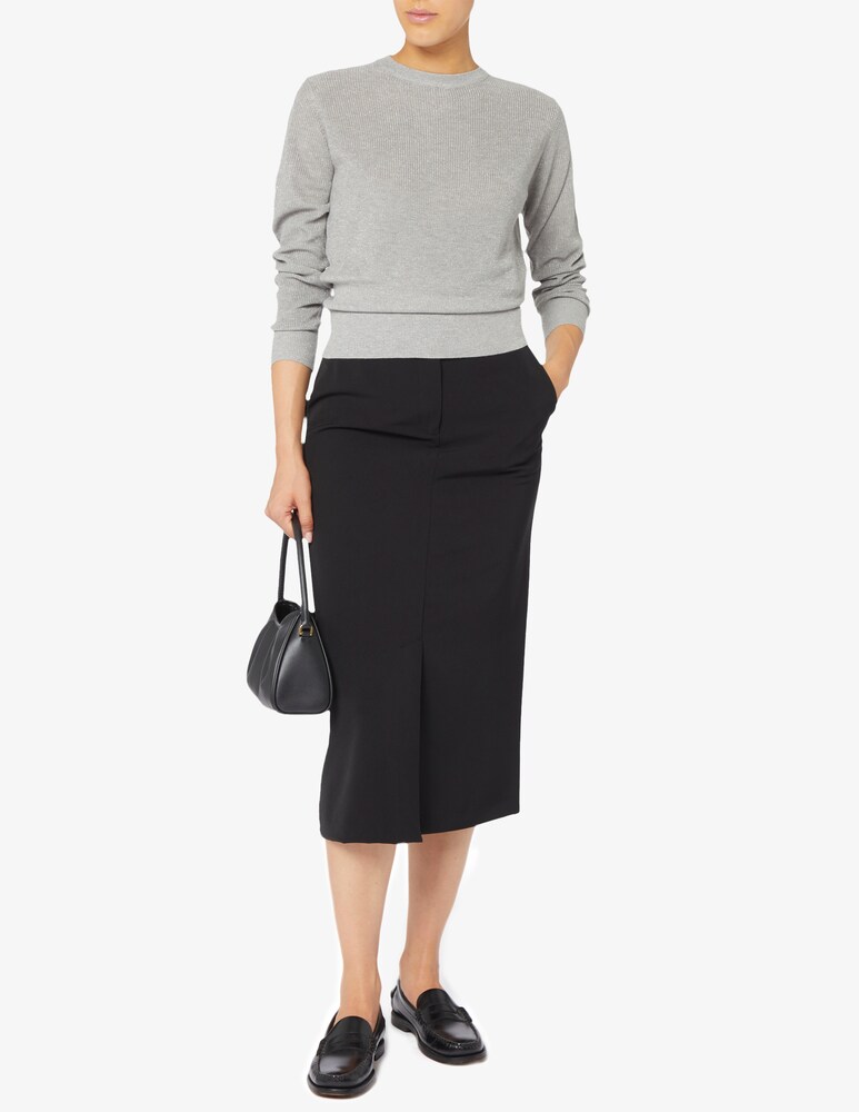 EMME Marella Kiku manica lunga fitted lurex I Più Venduti