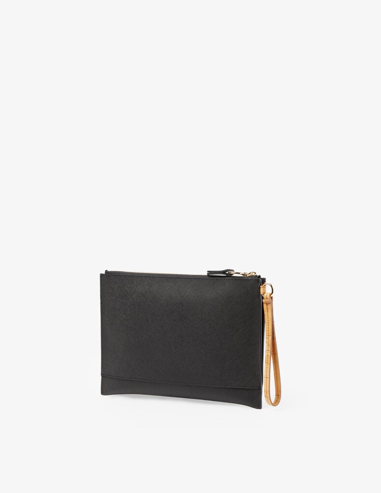 Alviero Martini Clutch piatta con polsiera Pezzi Unici