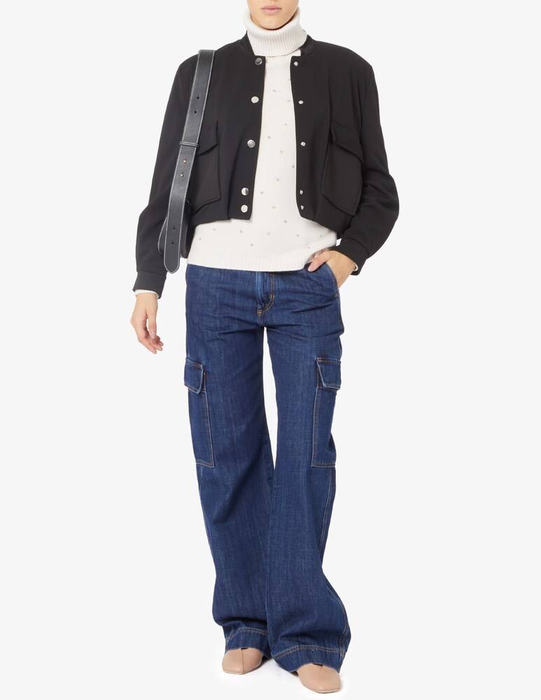 Elizabeth Ascot Maglione in misto lana Saldi