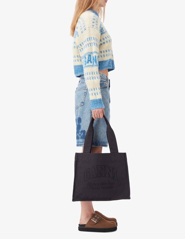 Ganni Borsa shopper Vendita Economica