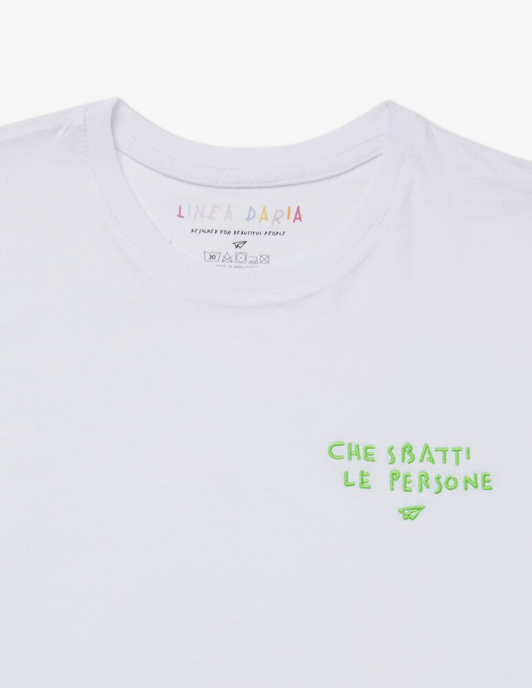 Linea Daria T-shirt Che sbatti le persone In Linea