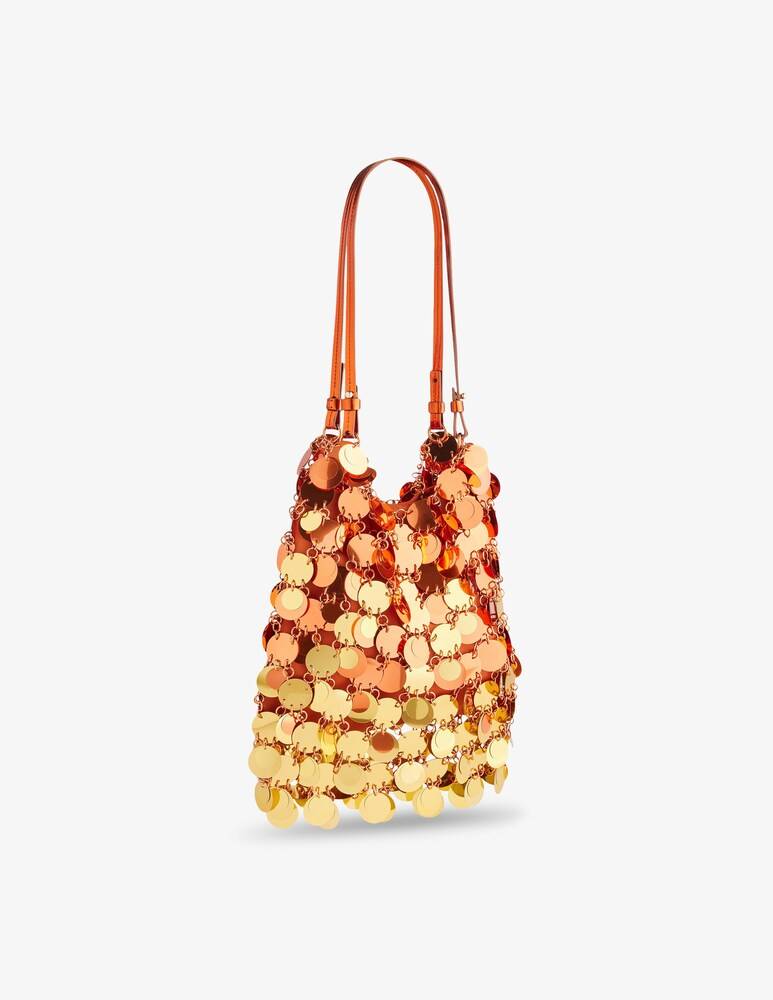 Rabanne Borsa Sparkle Discs large Vendita