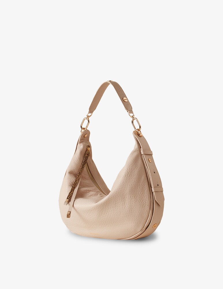 Borbonese Borsa hobo Oyster Promozione Limitata
