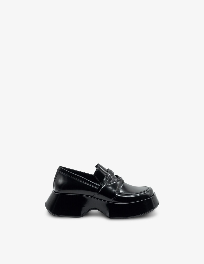Vic Matié Mocassino in lattice in pelle