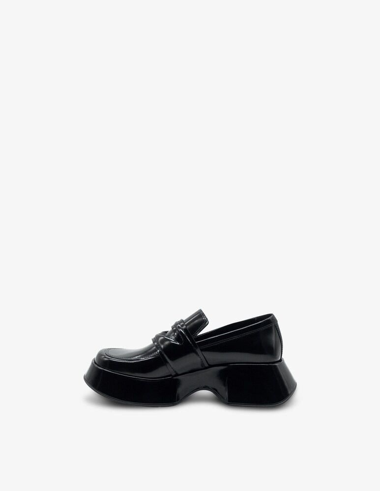 Vic Matié Mocassino in lattice in pelle Saldi