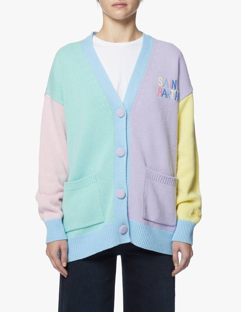 MC2 Saint Barth Cardigan in misto lana Chloe Offerte
