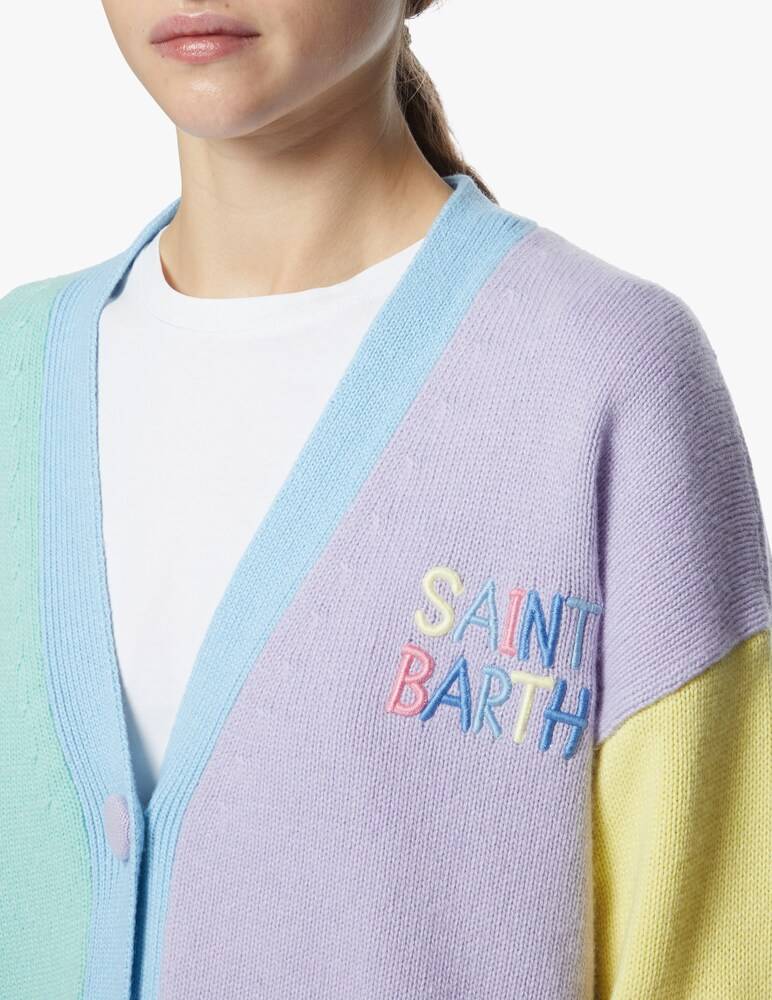 MC2 Saint Barth Cardigan in misto lana Chloe Offerte