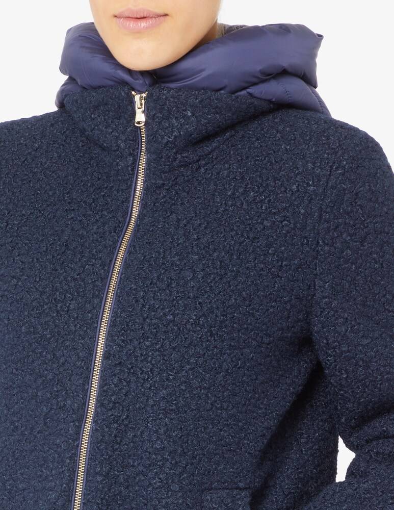 EMME Marella Whool ricciolino zip cappuccio Promozione
