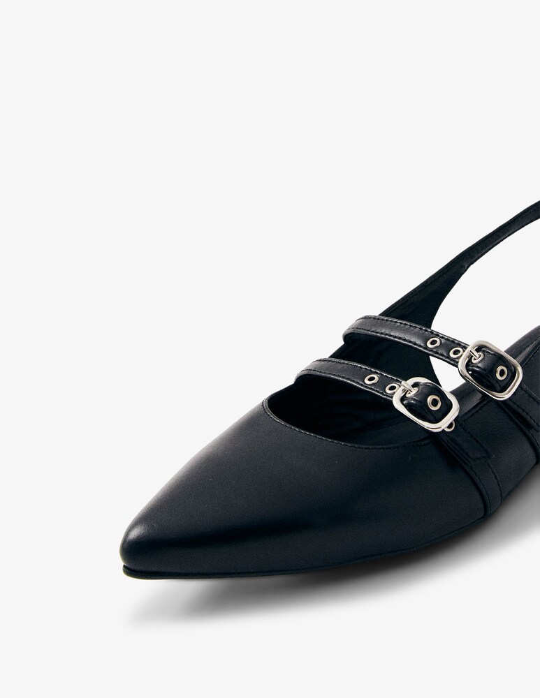 Alohas Slingback basso Wren buckles Offerte