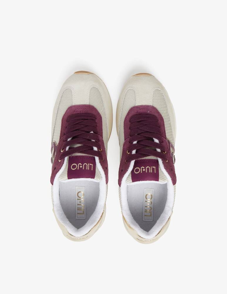Liu Jo Sneakers Dreamy 02 mesh logo In Saldo