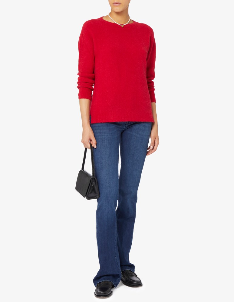 Rinascente Collection Maglione girocollo misto alpaca In Vendita