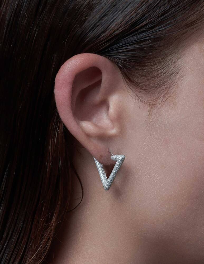 LAG World Orecchino singolo a triangolo mini Artic In Linea