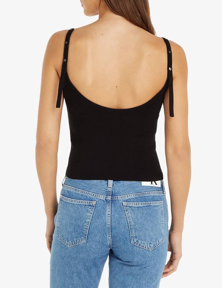 Calvin Klein Jeans Top in misto cotone Qualità