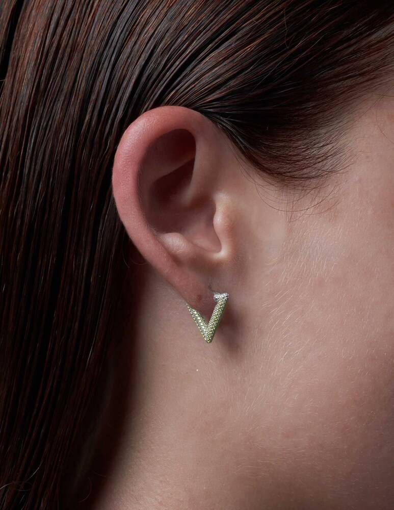 LAG World Orecchino singolo a triangolo mini lil Artic Fino Al -60%