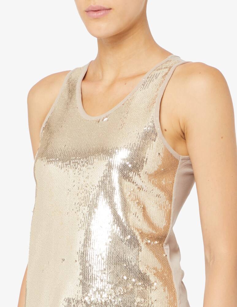 EMME Marella Veneto top con paillettes Sconto