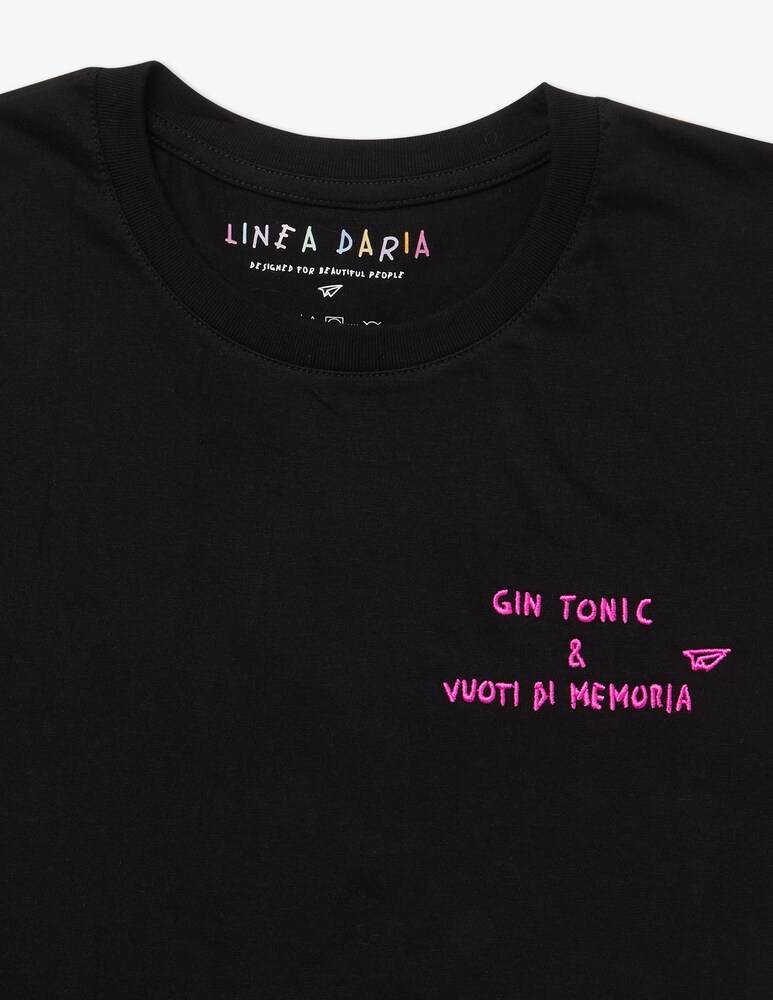 Linea Daria T-shirt Gin Tonic & Vuoti di Memoria Italia