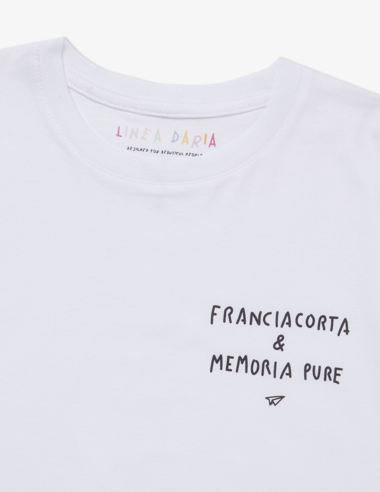 Linea Daria T-shirt Franciacorta & memoria pure Consegna Veloce