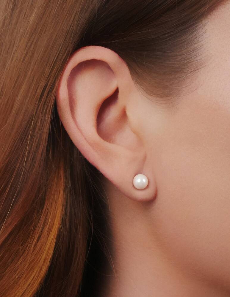 Lauren Ralph Lauren Orecchini a bottone con perle Convenienza