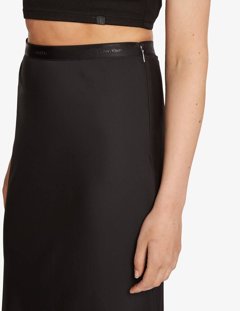 Calvin Klein Gonna longuet fluida Online