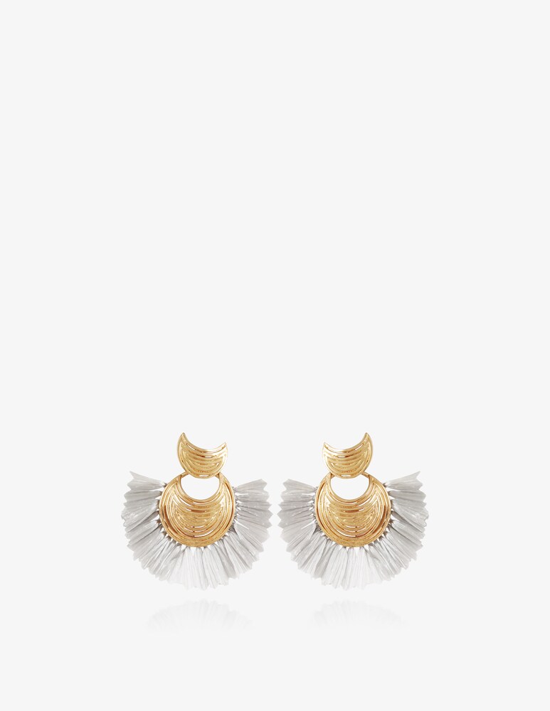 Gas Bijoux Orecchini in rafia Luna Wave