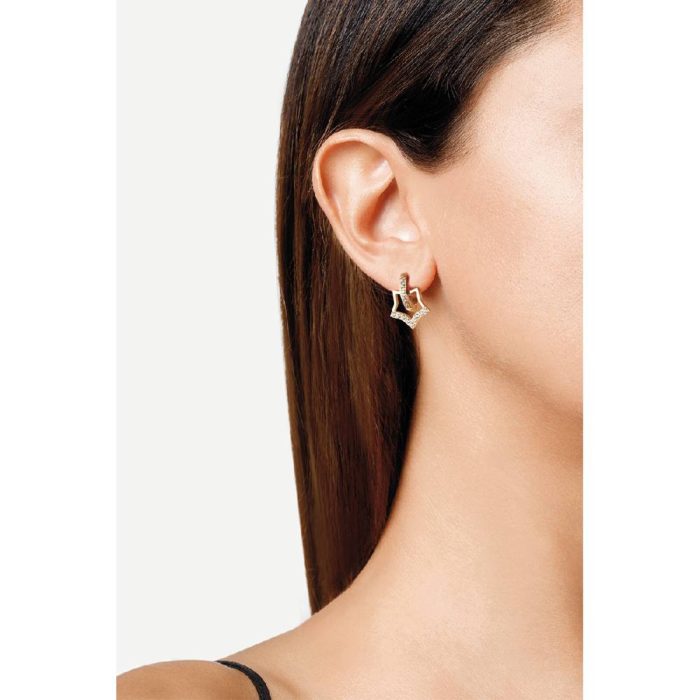 Opsobjects DREAMS orecchini stelle con strass In Vendita