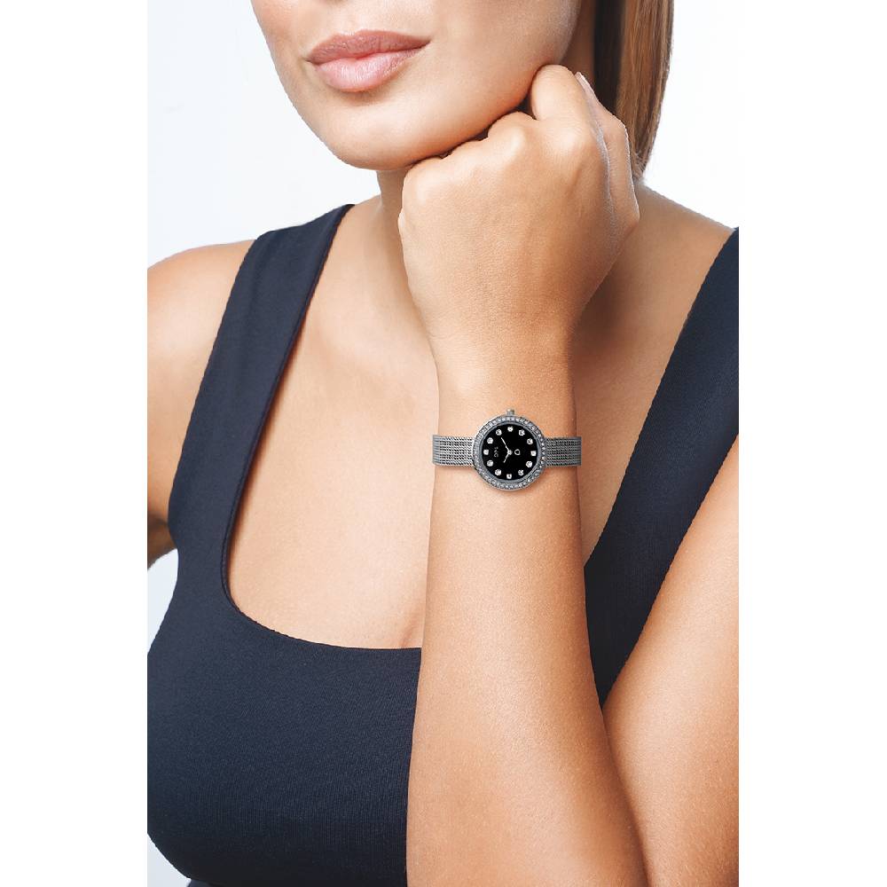 Opsobjects FINE CHAIN orologio con cassa in metallo In Linea