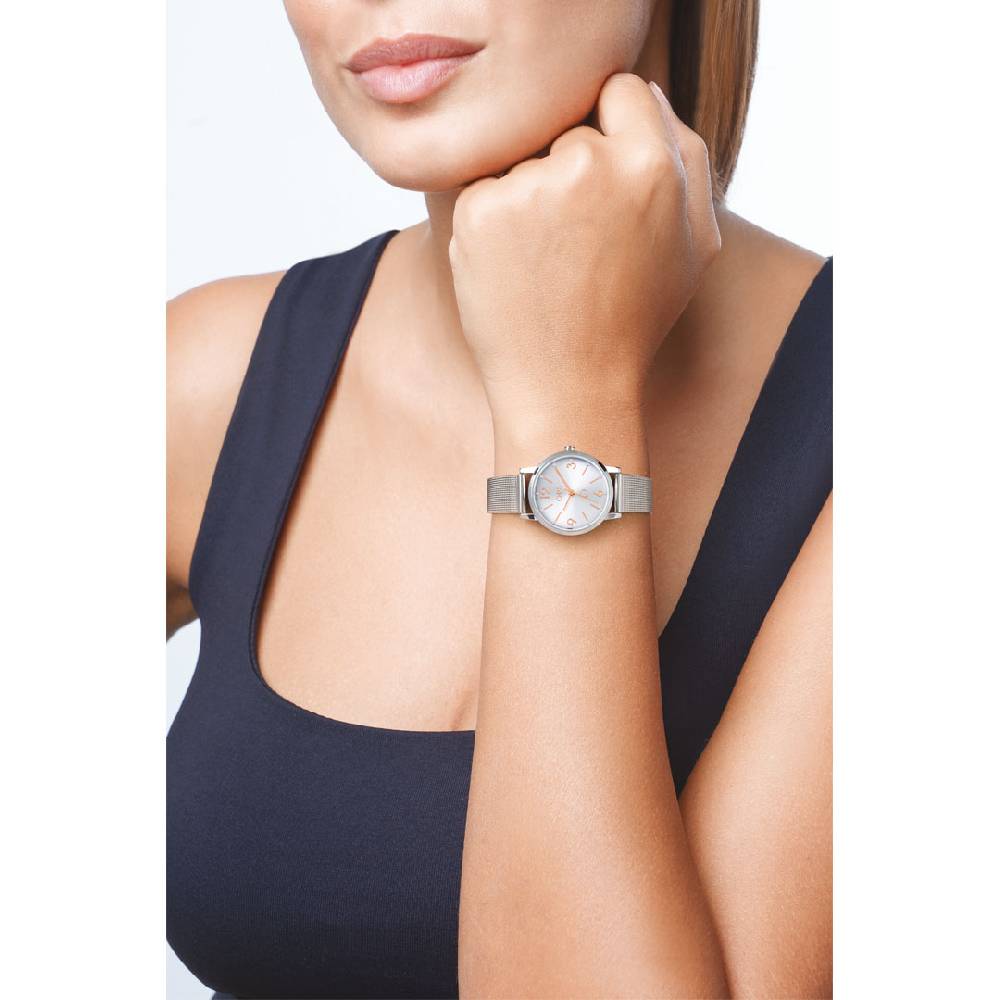Opsobjects UNCONVENTIONAL LOVE orologio con cinturino in metallo Fino Al -60%