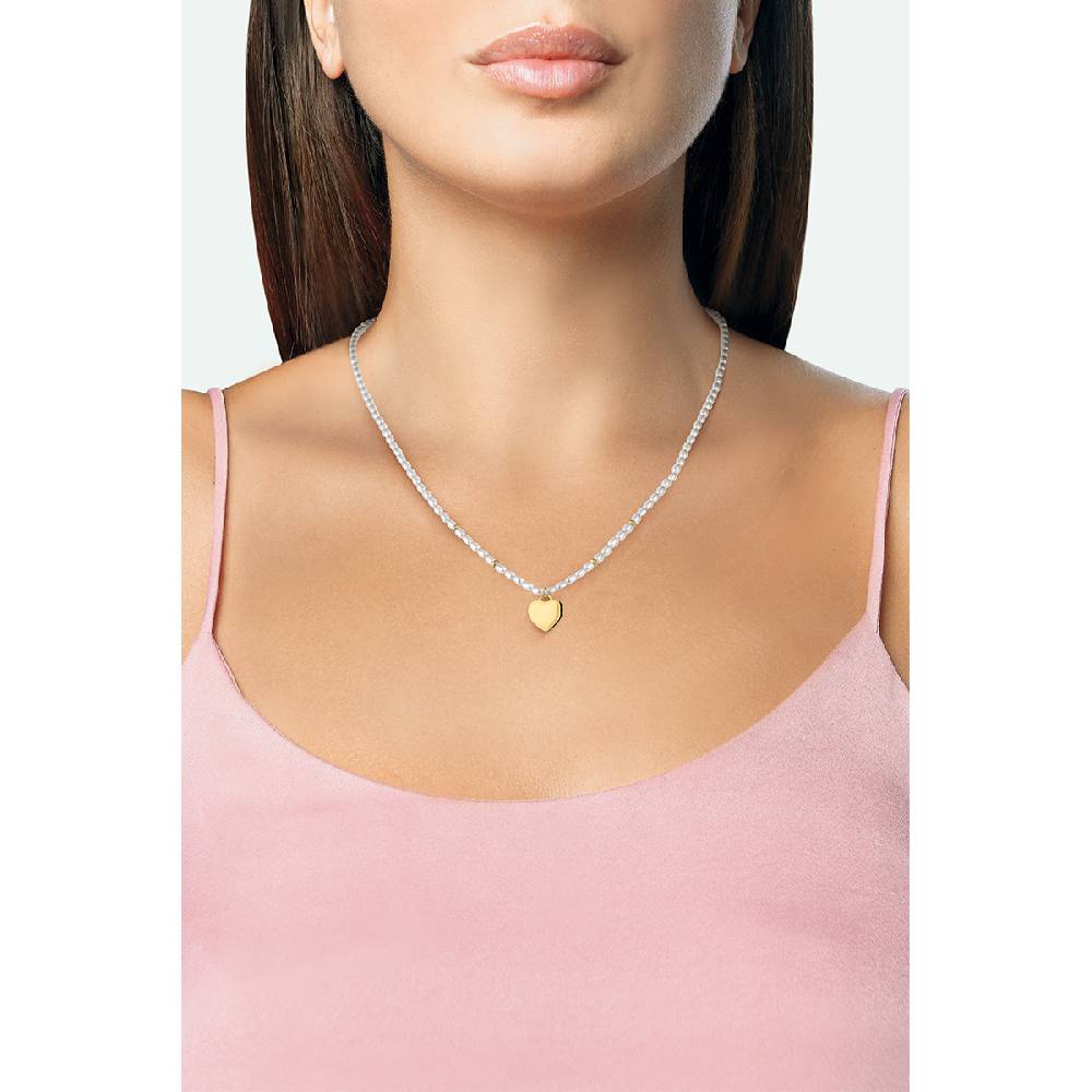 Opsobjects FUNNY PEARLS collana con perle e pendente Italy