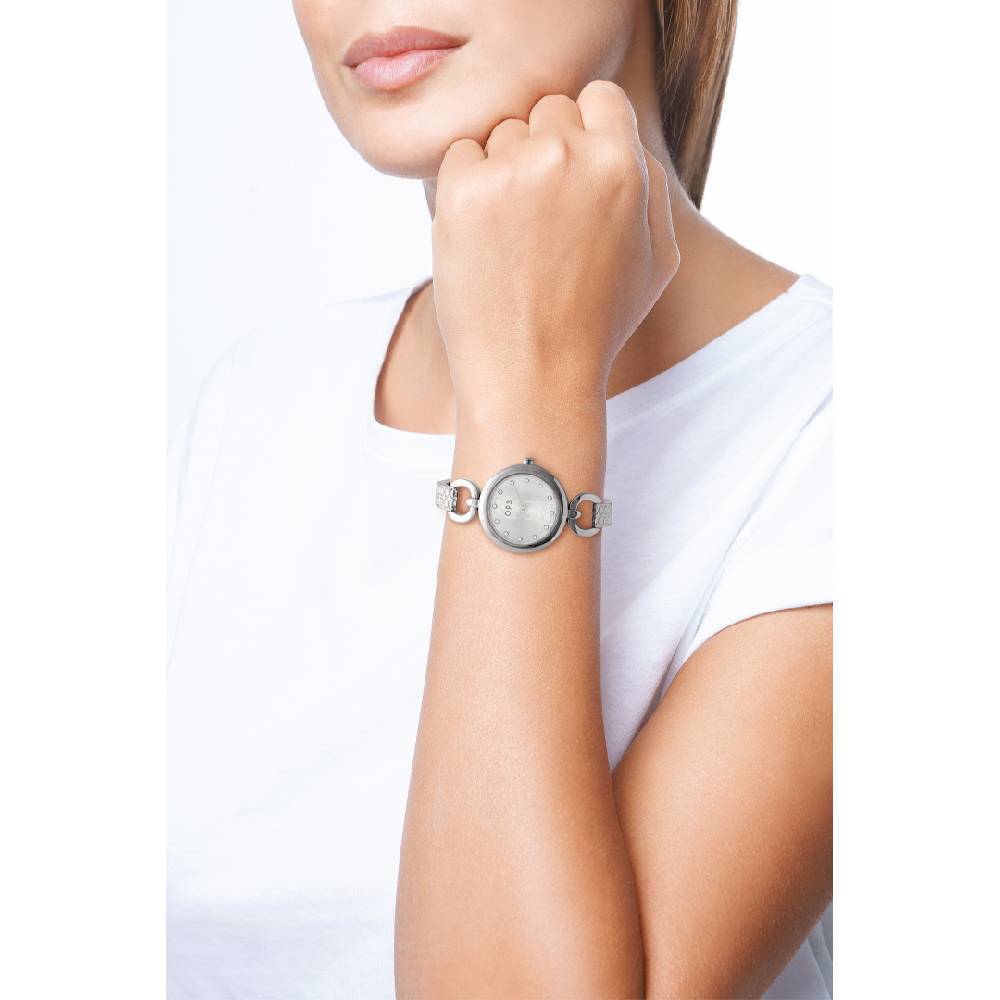 Opsobjects MONOGRAM TIME orologio in acciaio Offerta