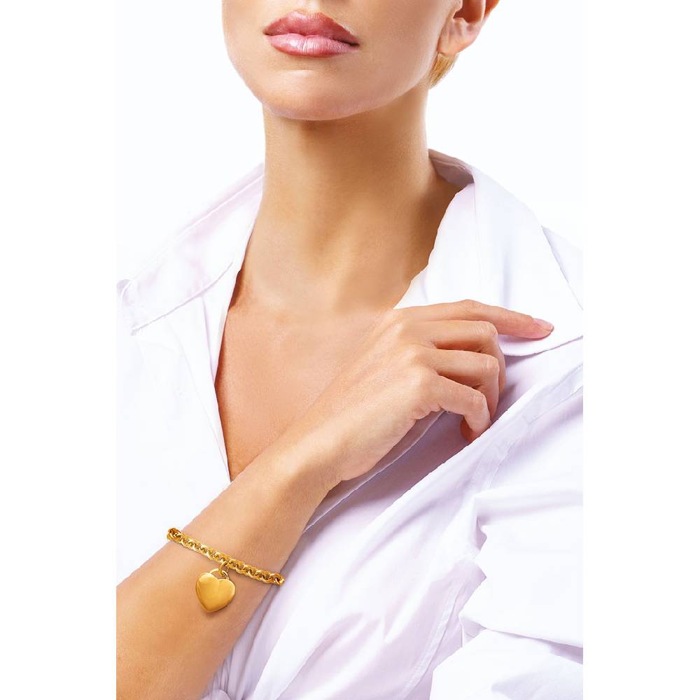 Opsobjects VICTORIA bracciale con cuore pieno In Linea
