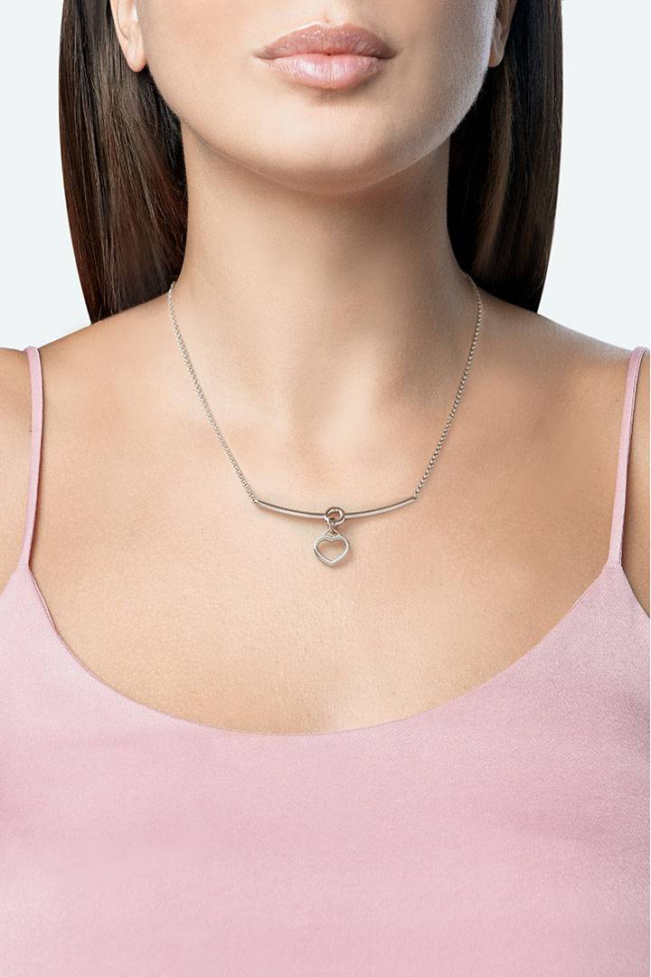 Opsobjects TWISTED collana cuore pendente Online