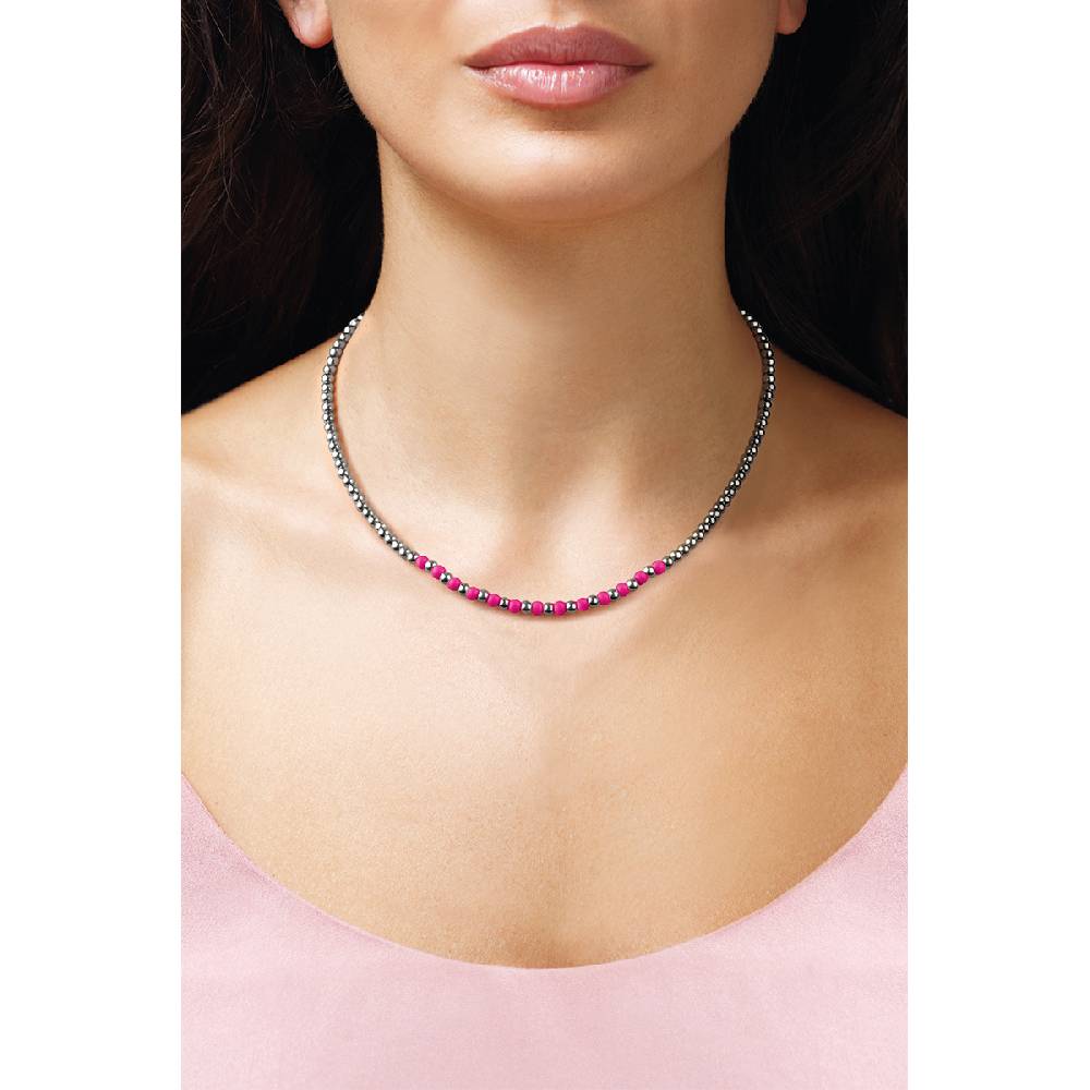 Opsobjects SANDY collana silver con smalto colorato Fino Al -60%