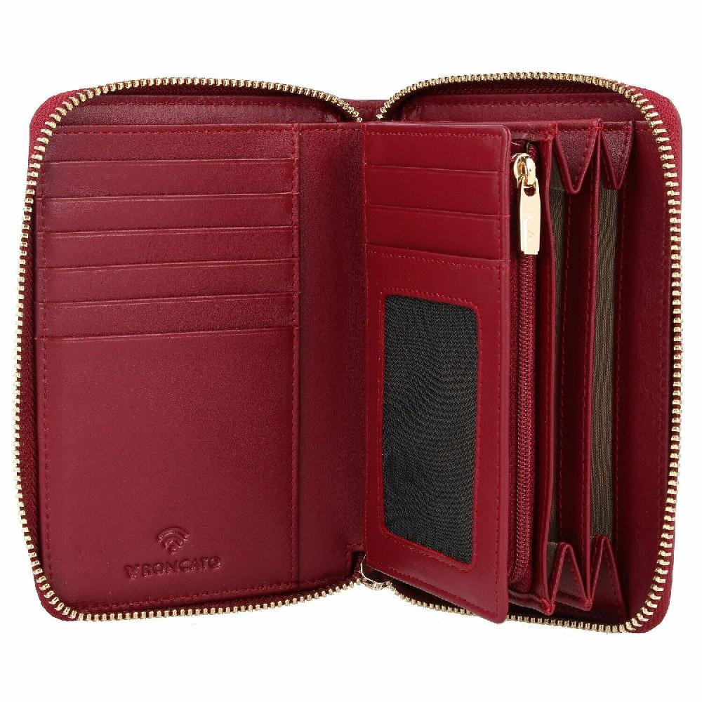 Roncato Portafoglio donna firenze 2.0 bordeaux Negozio Online Roncato Moda